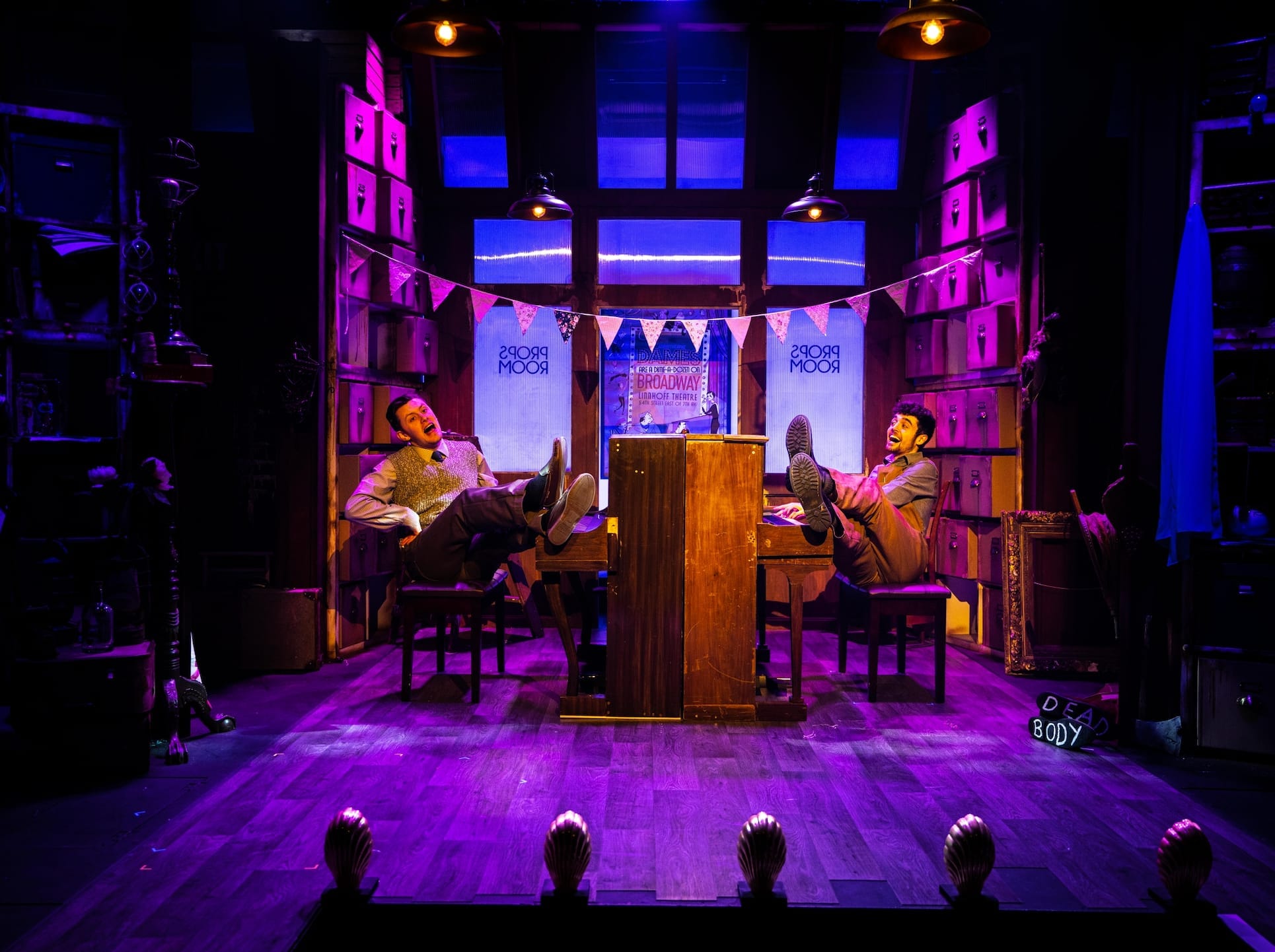 Cirencester Rocks Review: Murder for Two at the Barn Theatre